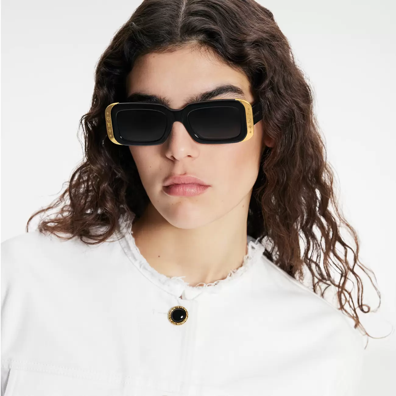 LV MOON RECTANGULAR SUNGLASSES