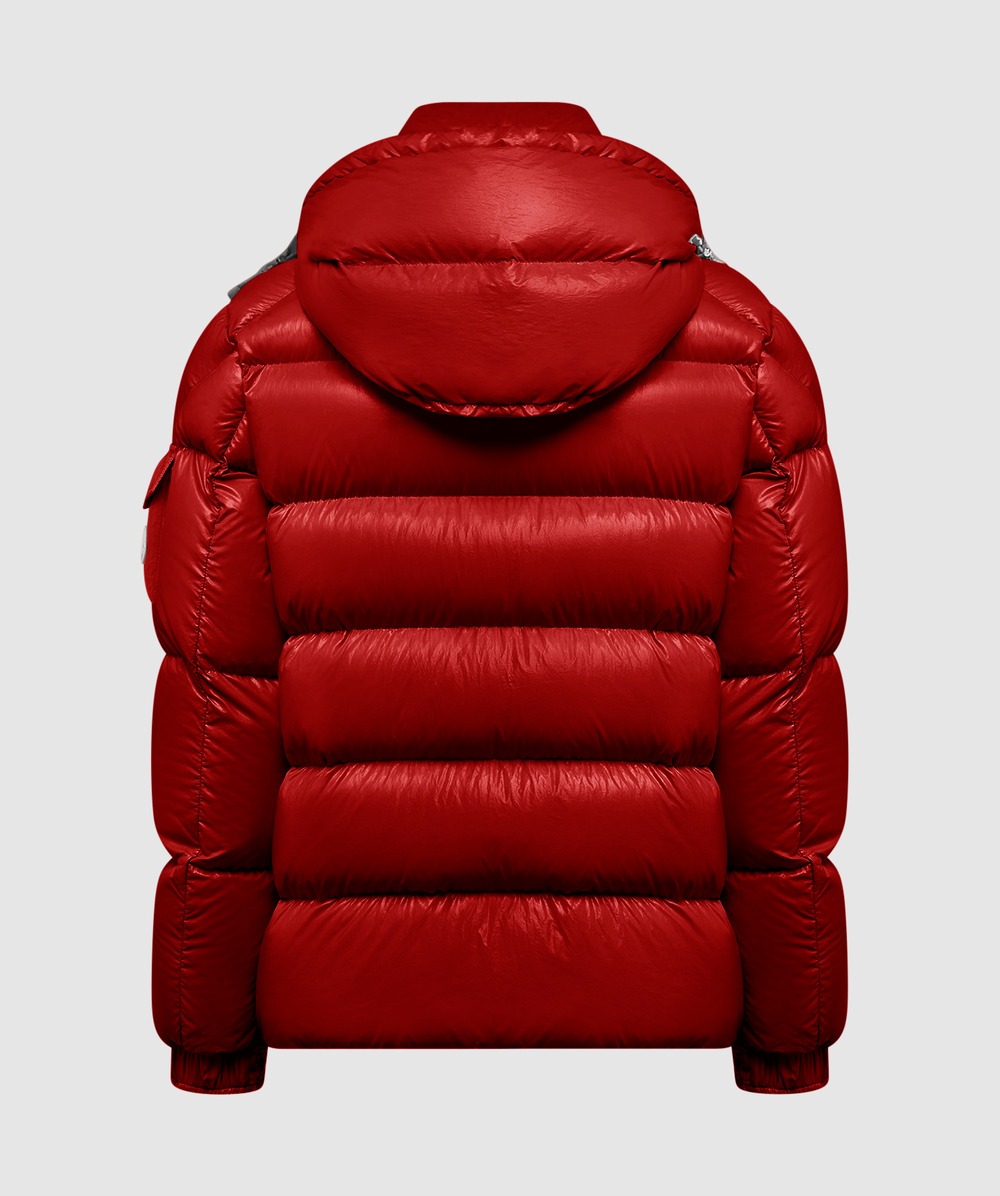Moncler Genius Maya 70 down jacket 'berry red'