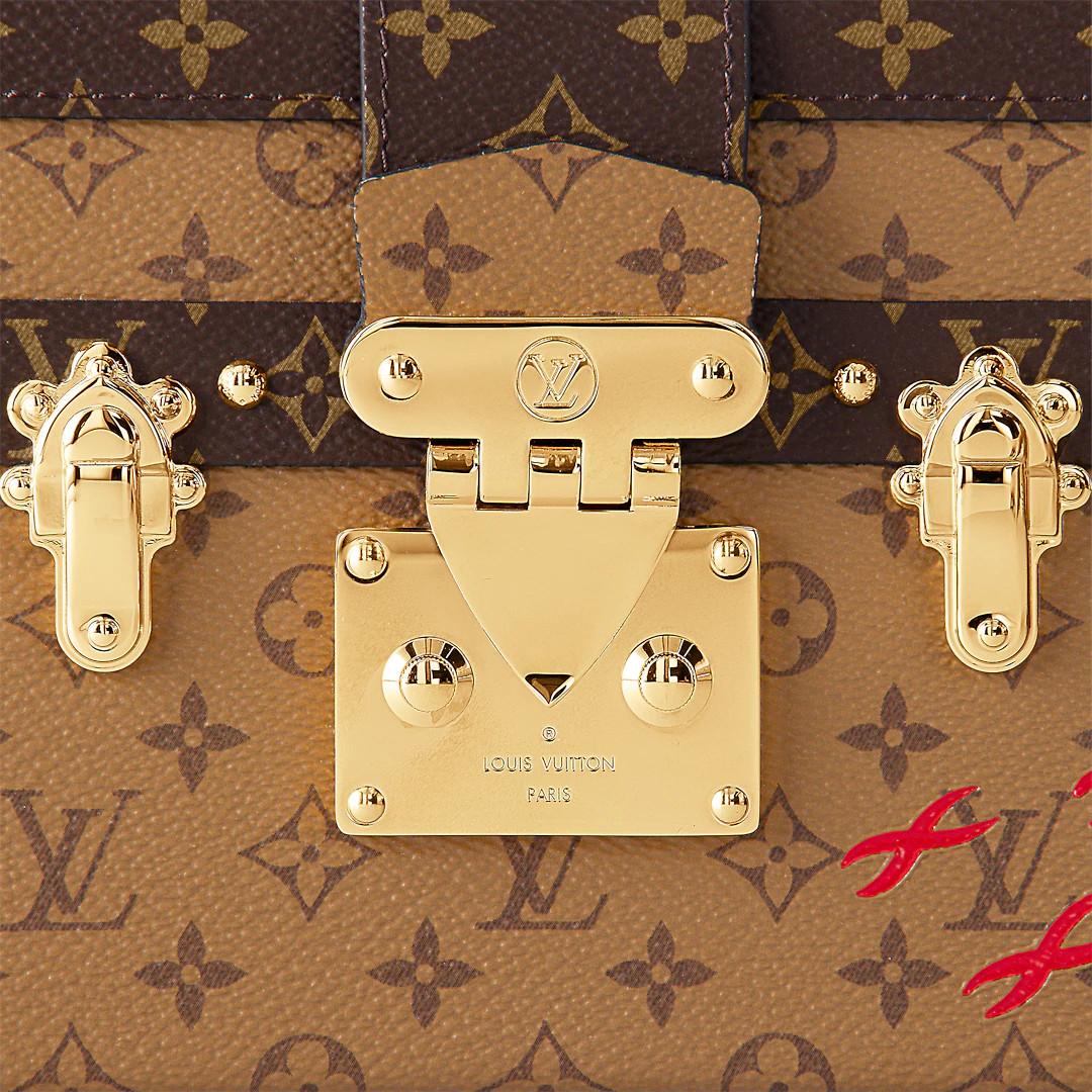 PETITE MALLE MONOGRAM REVERSE CANVAS