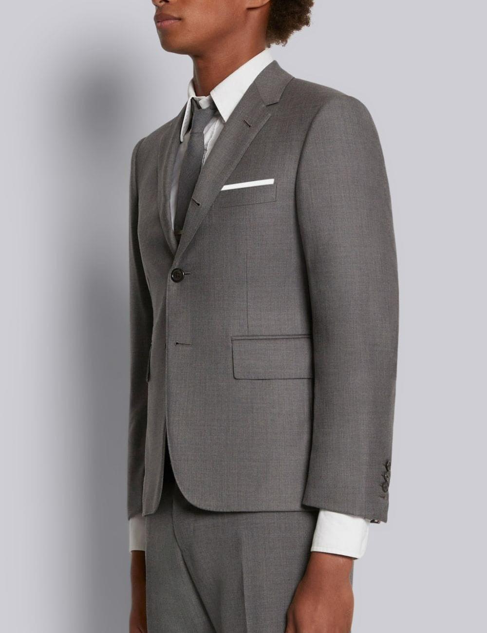 MEDIUM GREY SUPER 120S TWILL CLASSIC SPORT COAT