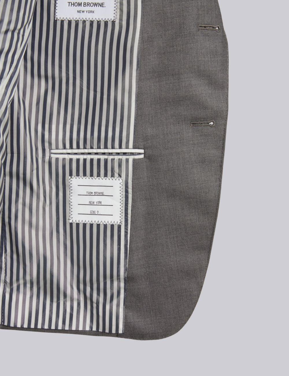 MEDIUM GREY SUPER 120S TWILL CLASSIC SPORT COAT