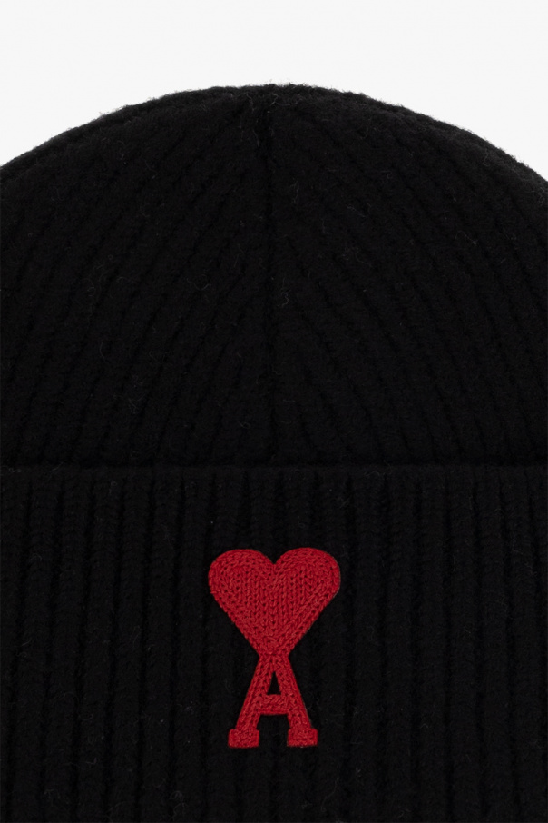 Chainstitch Heart Logo Wool Beanie 