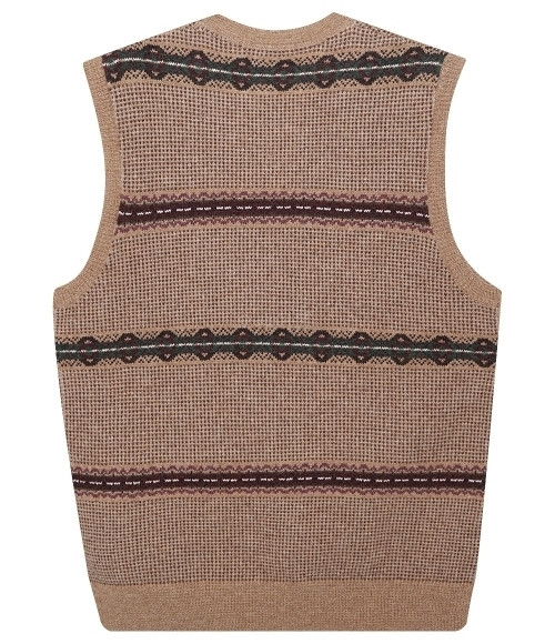 Fair Isle Wool Sweater 