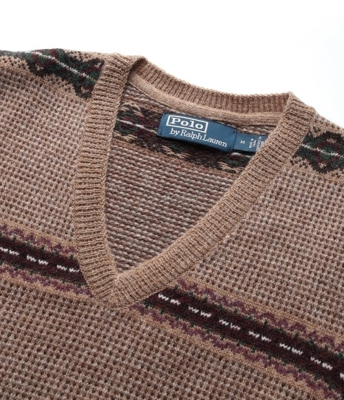 Fair Isle Wool Sweater 