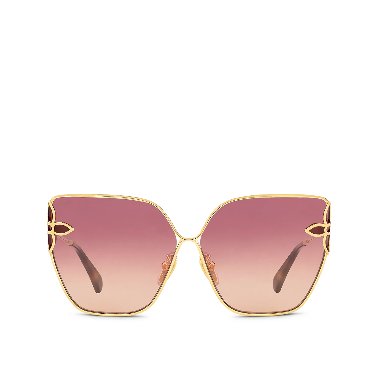 LV PETAL CAT EYE SUNGLASSES LILAS