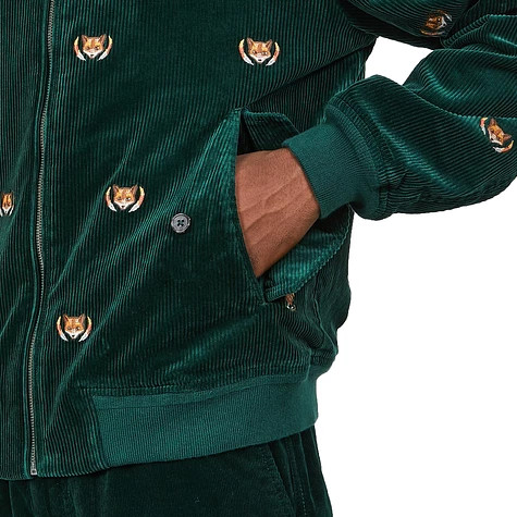 Pony Logo Embroidered Corduroy Jacket 