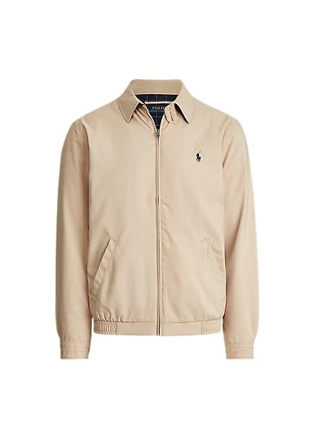 Logo Embroidered Microfiber Biswing Windbreaker 