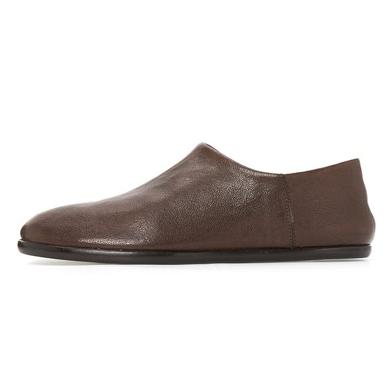 Tabi Ballerina Shoes in Brown