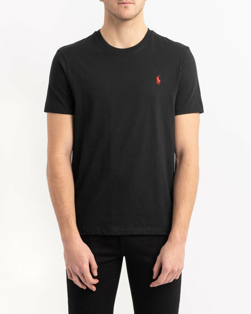 Pony logo embroidered short sleeve tee 