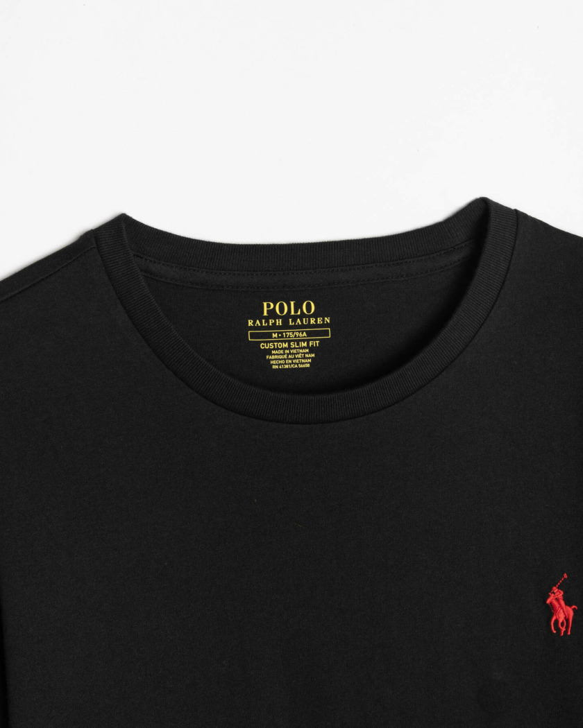 Pony logo embroidered short sleeve tee 