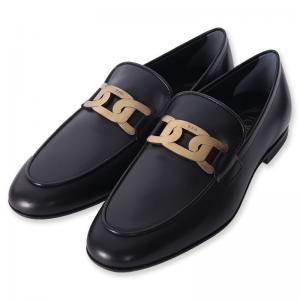 Tod's Logo Detailed Almond Toe Loafers