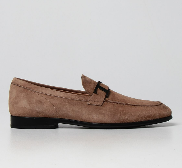 Tod's Logo Plaque Slip-On Loafers