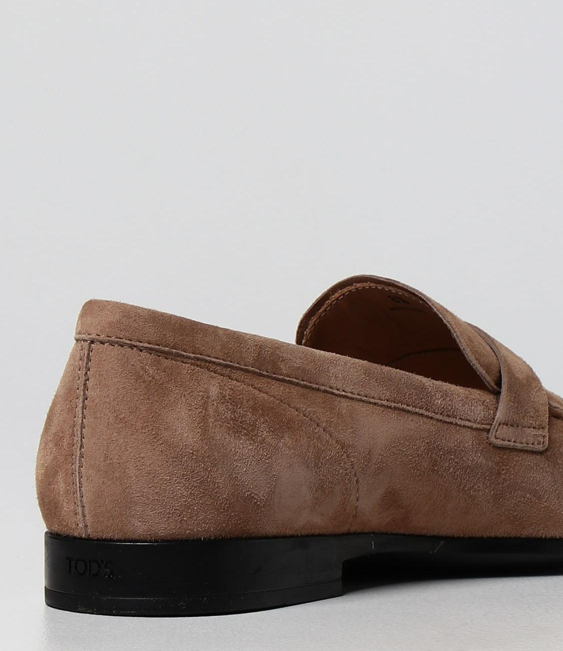 Tod's Logo Plaque Slip-On Loafers