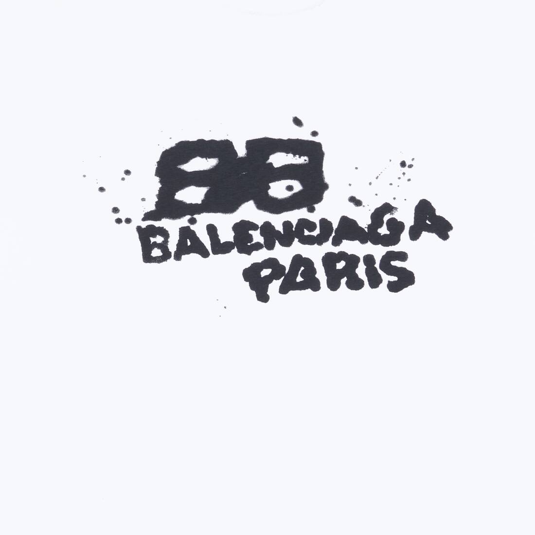 MEN'S HAND DRAWN BB ICON T-SHIRT MEDIUM FIT IN WHITE