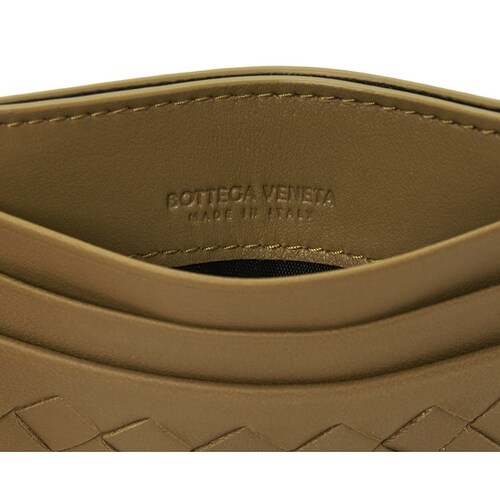 INTERCCIATO NAPPA CARD HOLDER BROWN