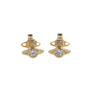 LONDON ORB EARRINGS - YELLOW GOLD