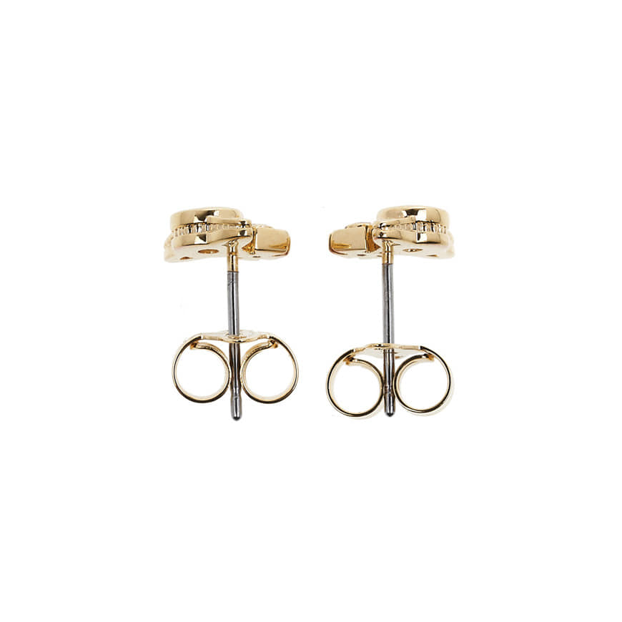 LONDON ORB EARRINGS - YELLOW GOLD