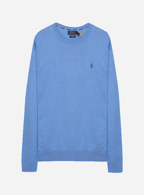 Cotton pony logo knit