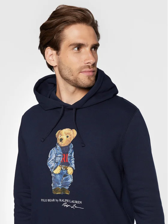 Sweatshirt Dunkelblau Regular Fit