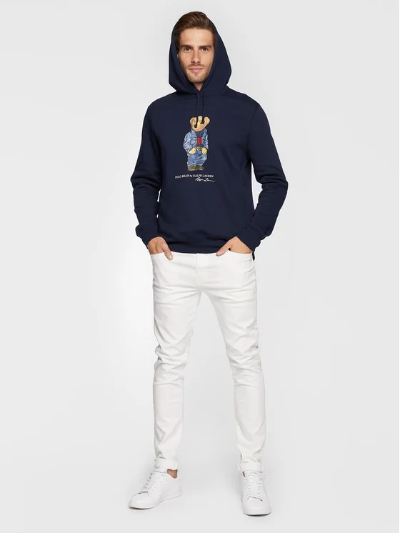 Sweatshirt Dunkelblau Regular Fit