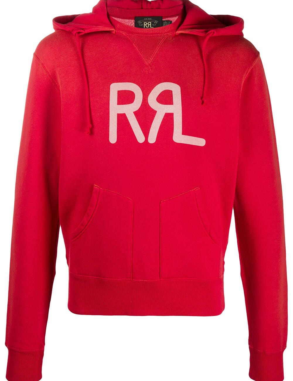 LOGO FLEECE HOODIE RED