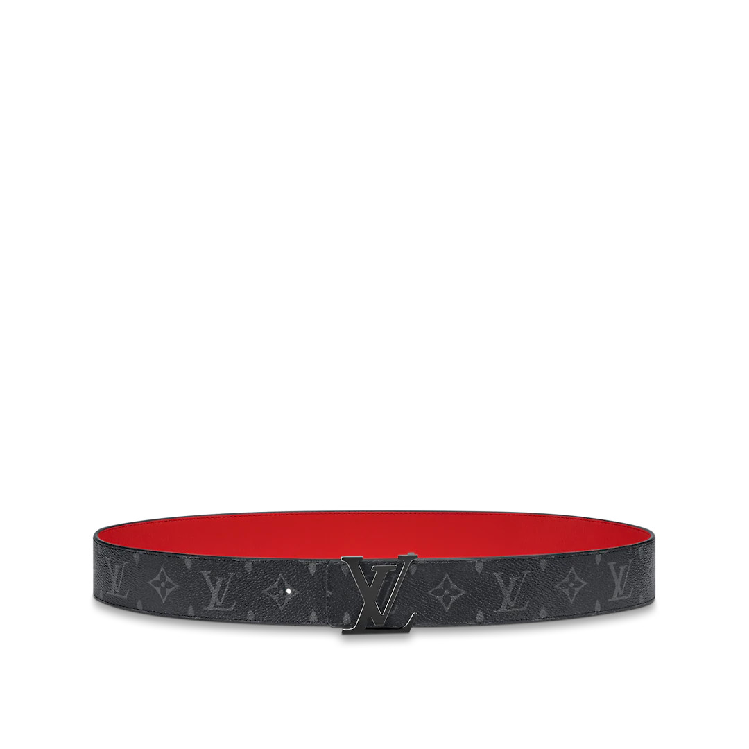 LV INITIALS 40MM REVERSIBLE BELT