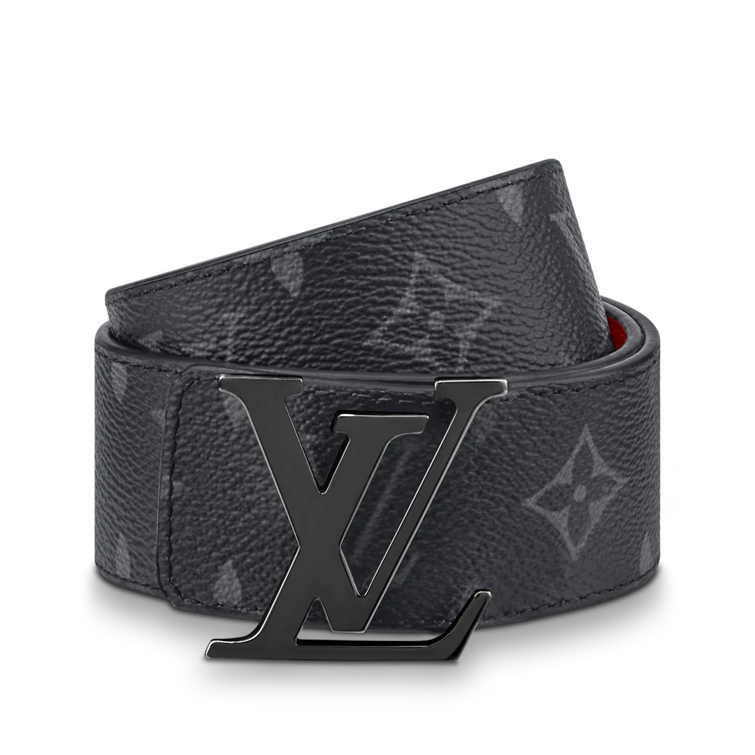 LV INITIALS 40MM REVERSIBLE BELT