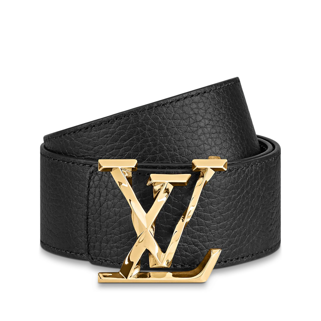 LV PYRAMIDE TWISTED 40MM REVERSIBLE BELT