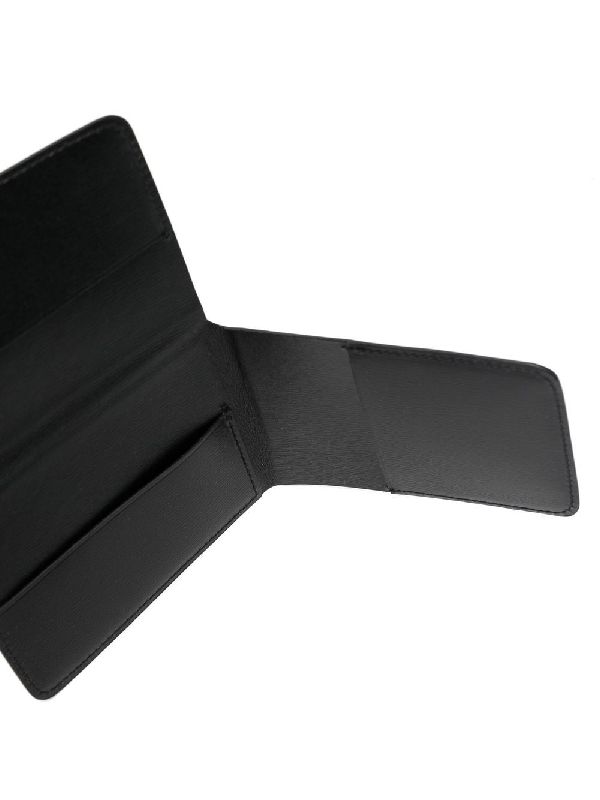 Logo Nappa Leather Fold Wallet