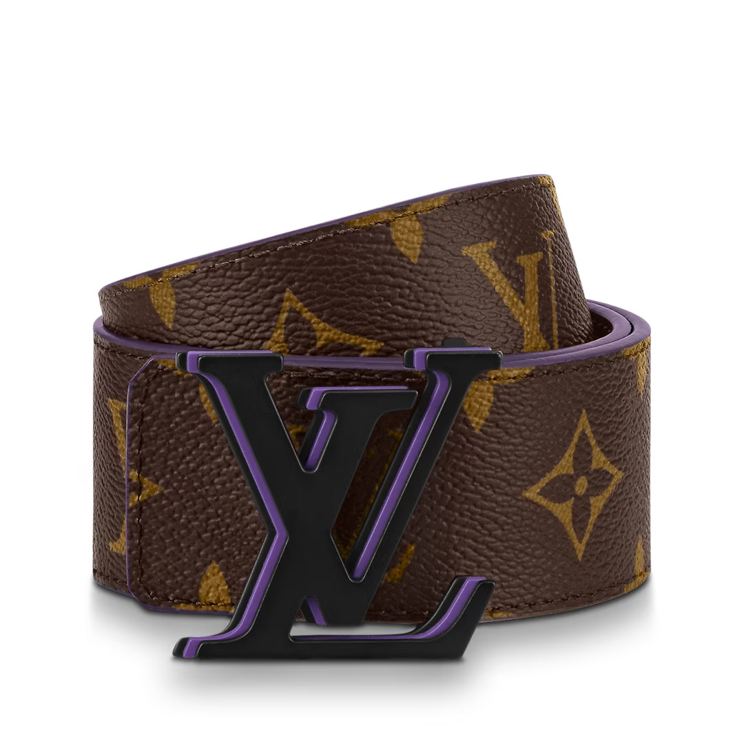 LV OPTIC 40MM REVERSIBLE BELT - Purple