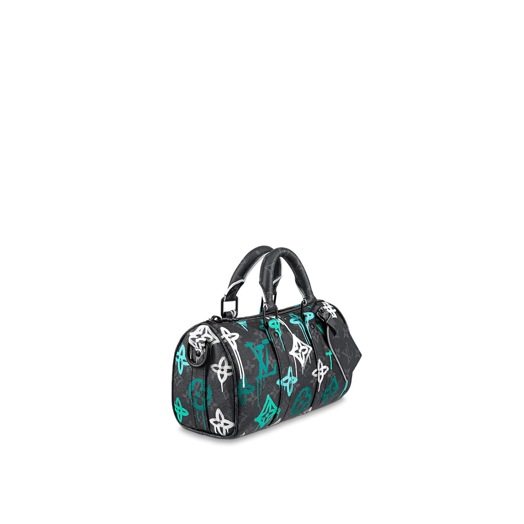 KEEPALL BANDOULIÈRE 25 - Graffiti Green