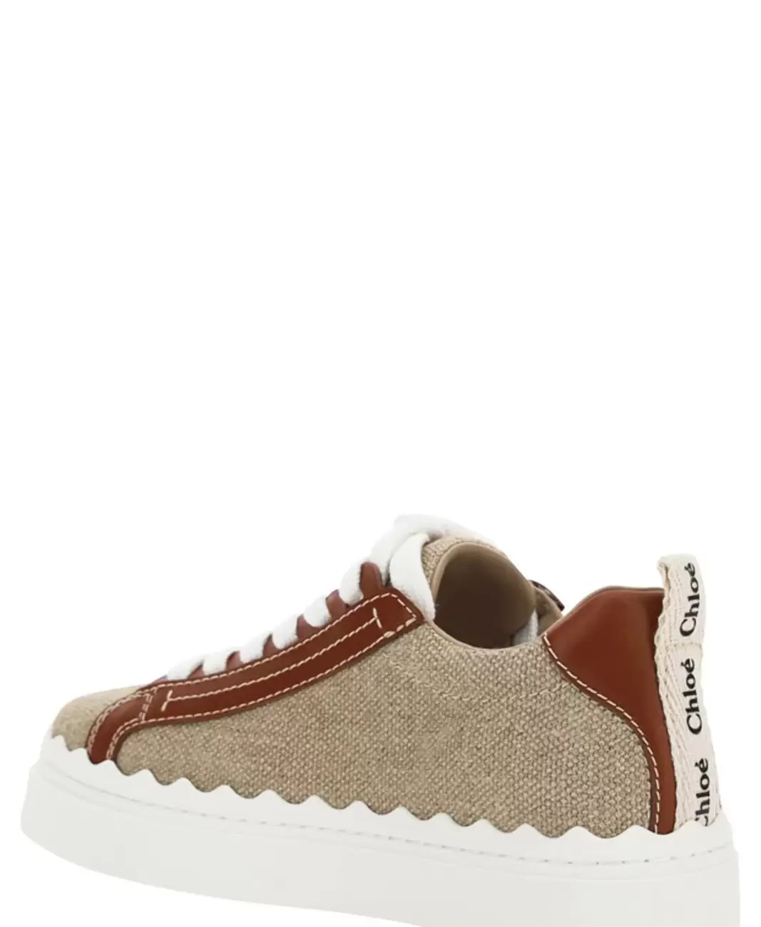 Chloé Logo Printed Low-Top Sneakers