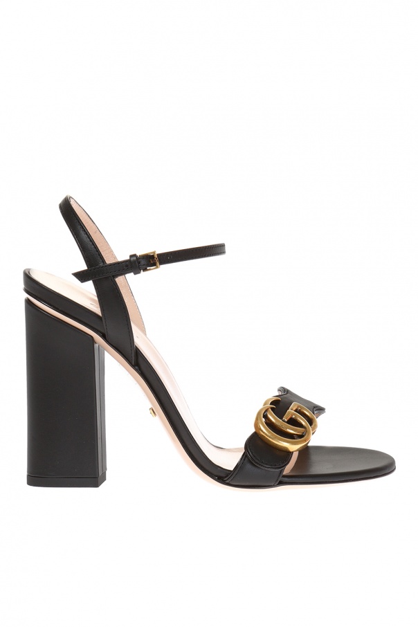 GUCCI BLOCK HEEL SANDALS