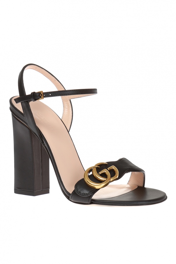 GUCCI BLOCK HEEL SANDALS