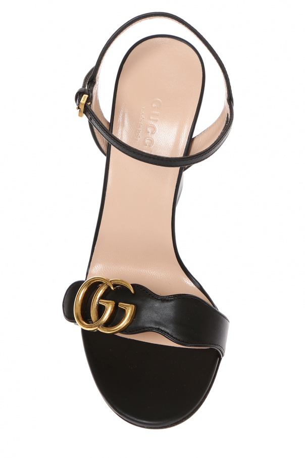 GUCCI BLOCK HEEL SANDALS