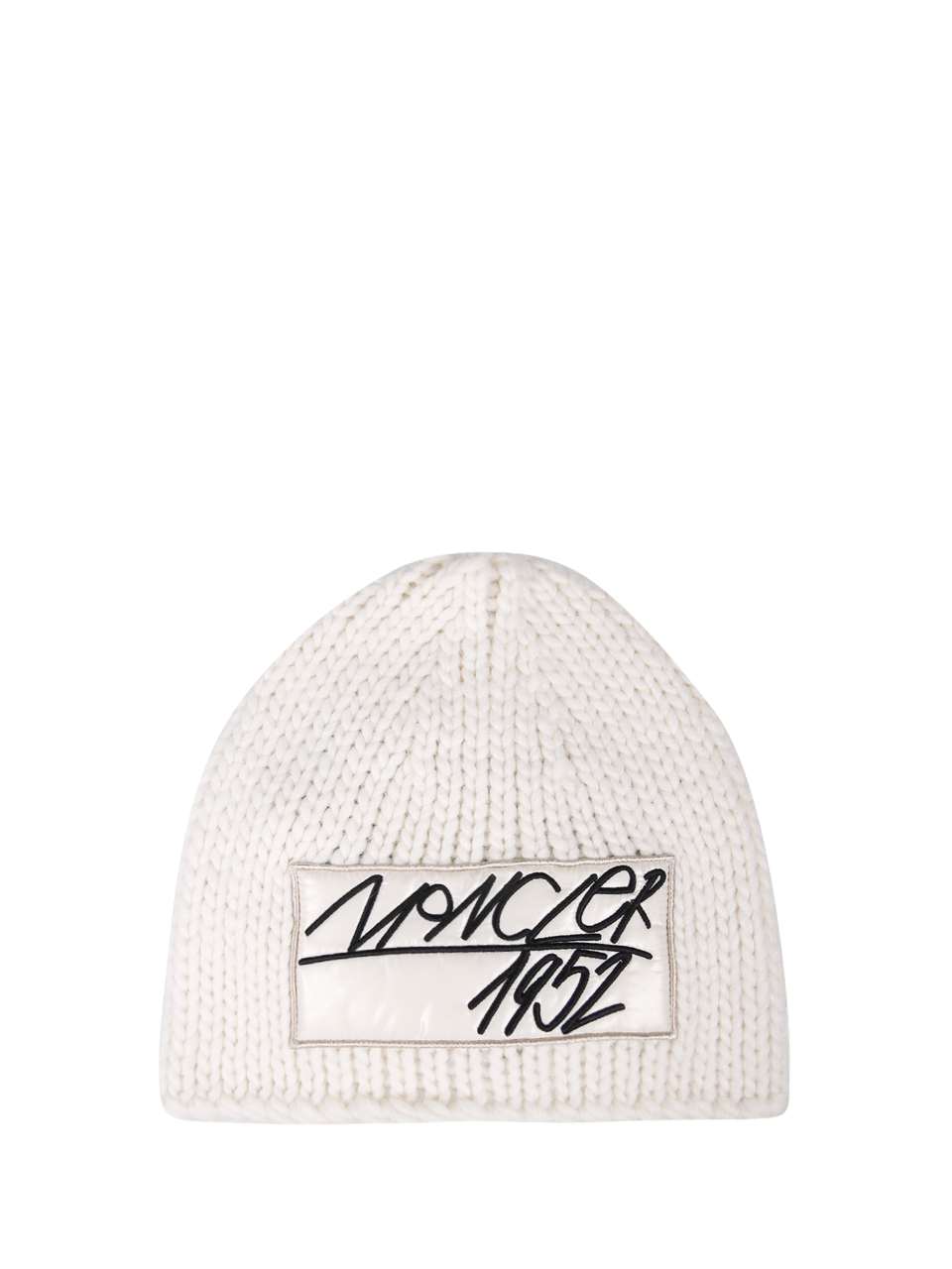 MEN MONCLER GENIUS 1952 WHITE WOOL HAT
