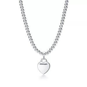 Tiffany & Co. Return To Tiffany Bead Necklace Small Silver