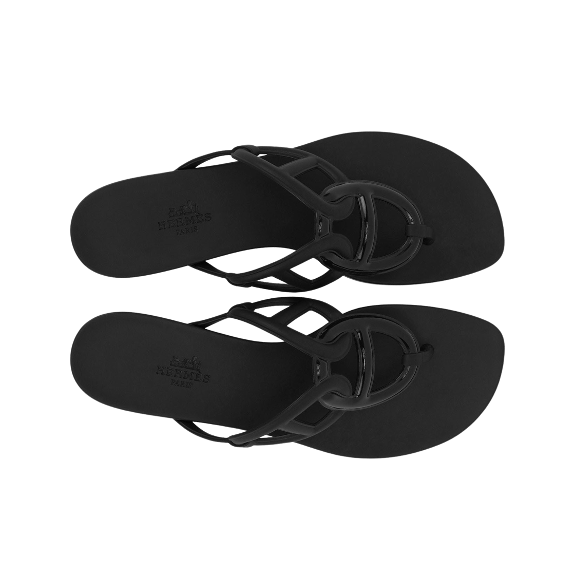Hermes Egerie Sandal Noir