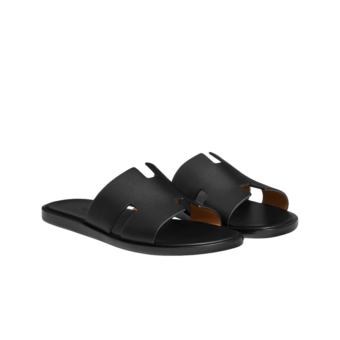 Hermes Izmir Sandal Calfskin & Noir