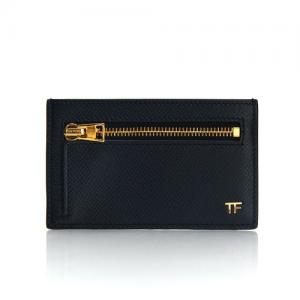 SMALL GRAIN LEATHER MONEY CLIP