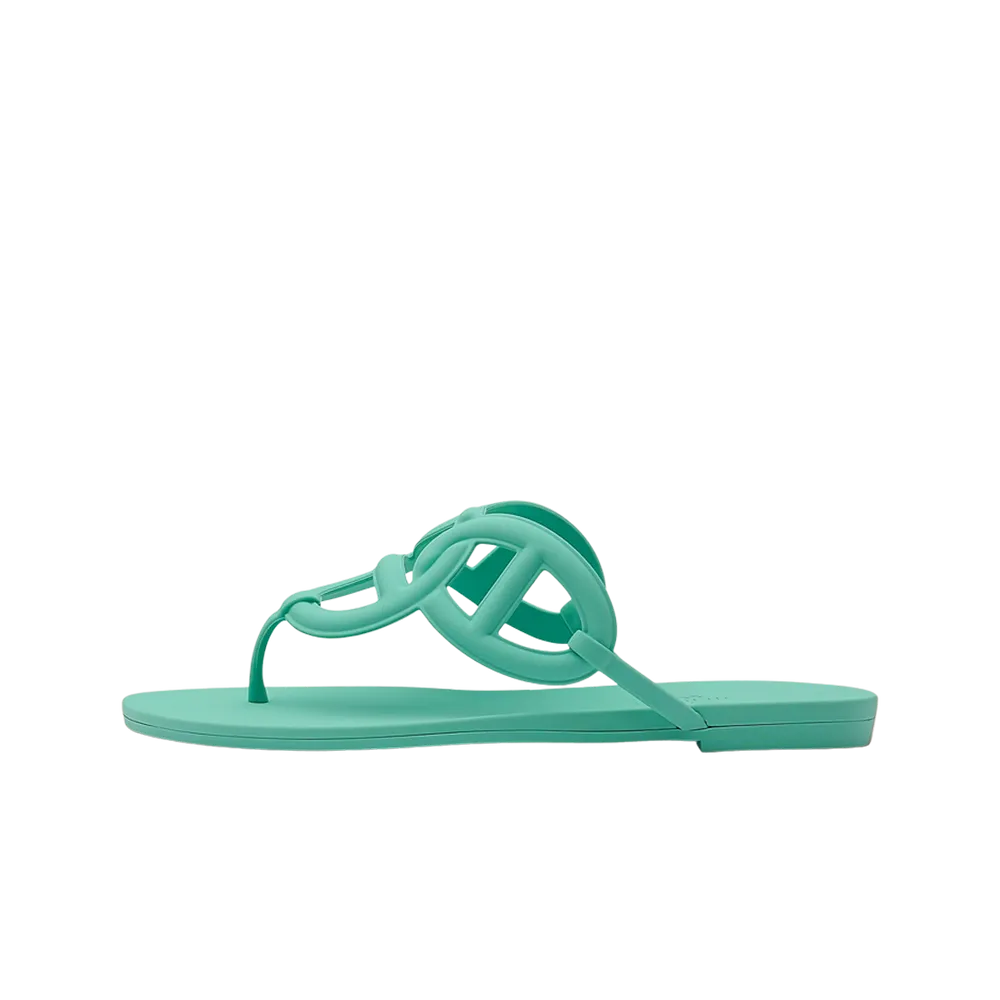  Hermes Egerie Sandal Vert Embrun