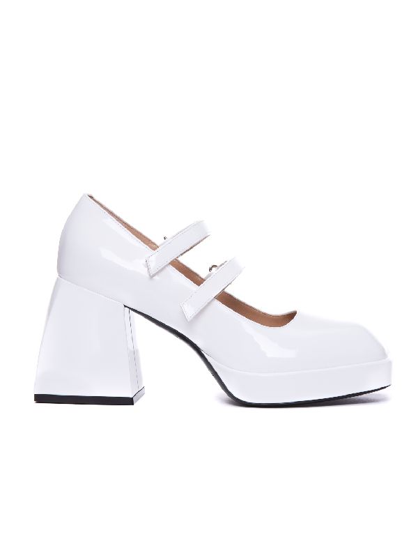 Velcro Mary Jane pump heels