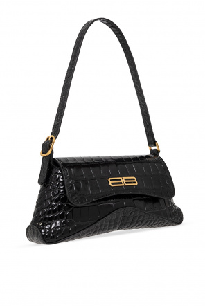 XX Crocodile Small Shoulder Bag 'Black'