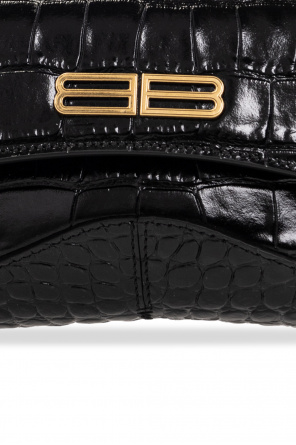 XX Crocodile Small Shoulder Bag 'Black'