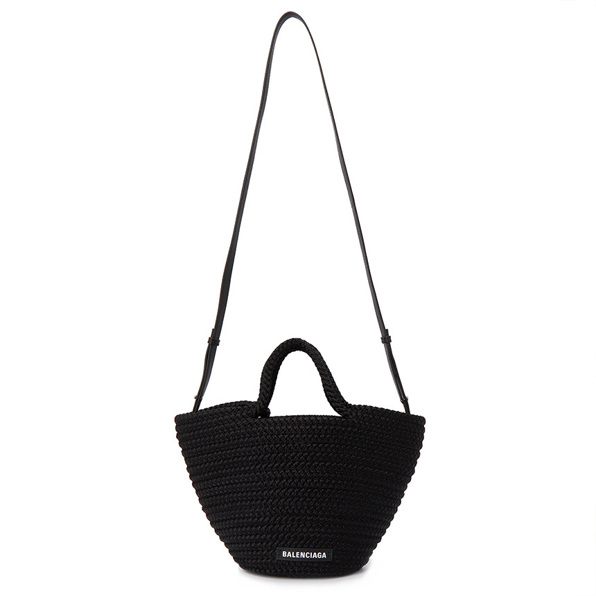 Ibiza Small Basket Women's Tote/Shoulder Bag - Black