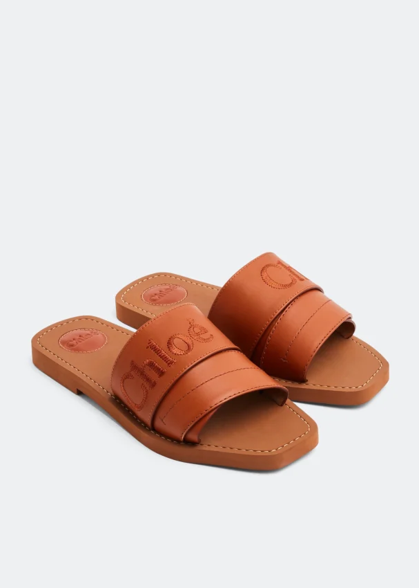 Chloé Woody Flat Mules