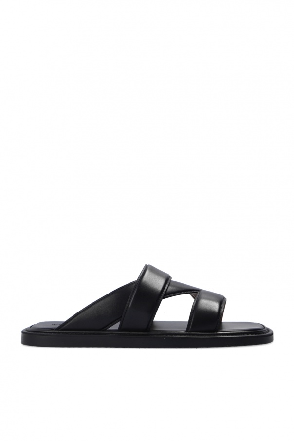 LEATHER SLIDES