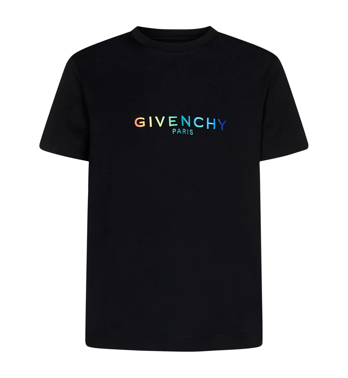 Givenchy Logo Embroidered Crewneck T-Shirt