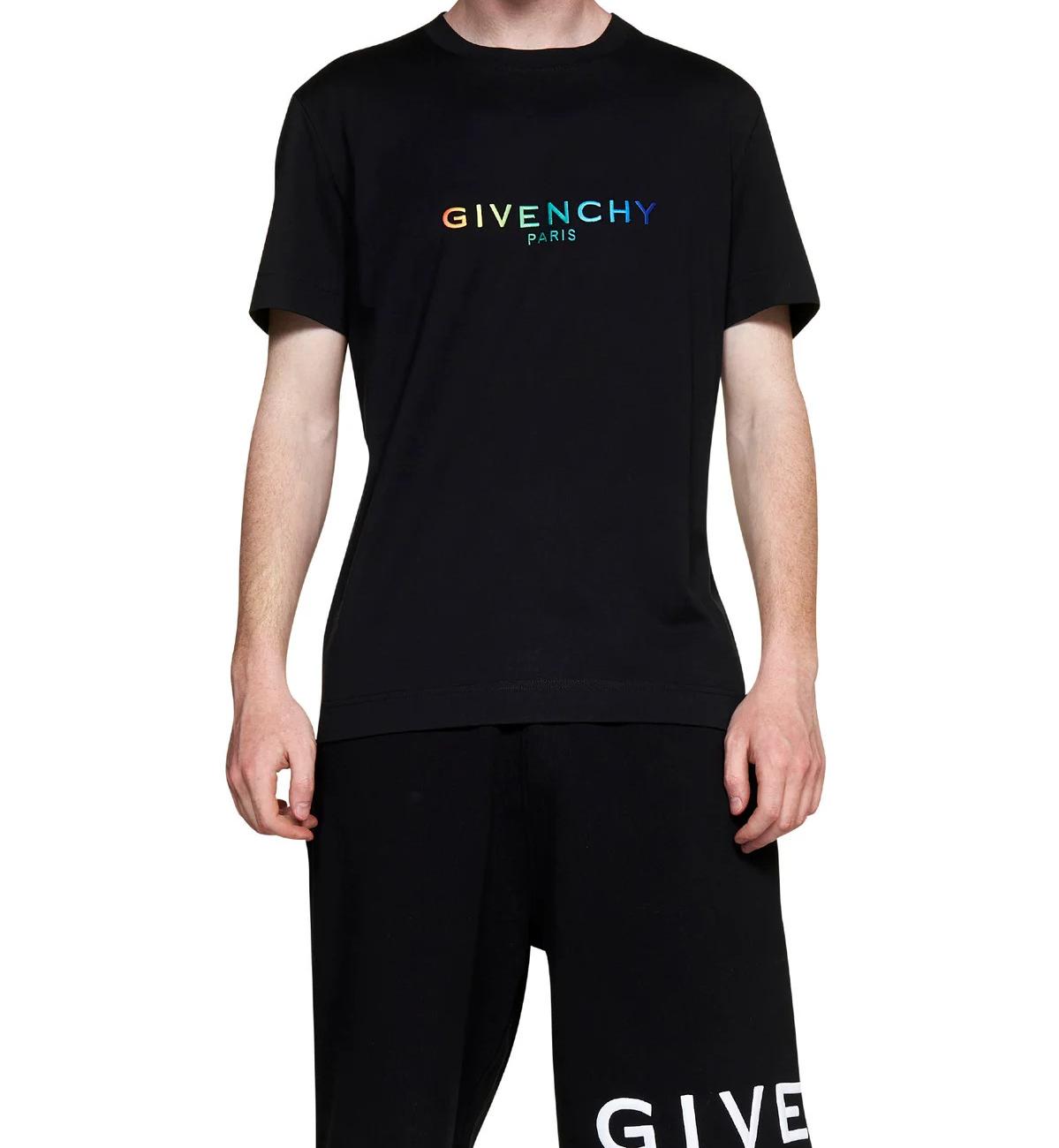 Givenchy Logo Embroidered Crewneck T-Shirt