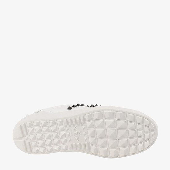 Calfskin Rockstud Untitled Sneakers